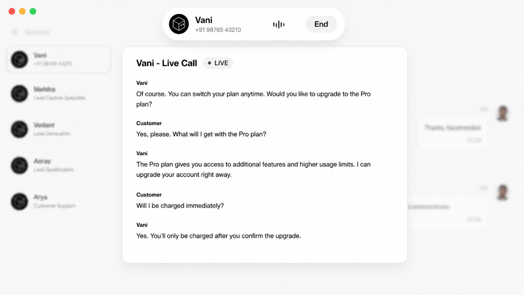 KaliGanAI Voice Employee
